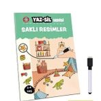 Çocuk Akademi Yayınları Çocuk Akademi Yaz Sil Serisi Saklı Resimler