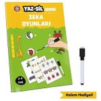 Çocuk Akademi Yayınları Çocuk Akademi Yaz Sil Serisi Zeka Oyunları