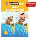 Çocuk Akademi Yaz Sil Serisi- Fark Bulmacaları - Özlem Durhat- Feyzanur Ak Güney