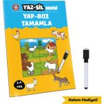 Çocuk Akademi Yaz Sil Serisi- Yap Boz Tamamla - Özlem Durhat