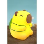 Çocuk Bebek Odası Kaplumbağa Kapibara Figür Gece Lambası LED Işık Sevimli Figürlü Dokunmatik Şarjlı