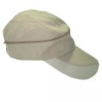 Çocuk Bej Rengi Sporcu Tenis Vizör Şapka Unisex 54 Cm