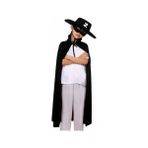 Çocuk Boy Zorro Pelerin + Şapka + Maske Kostüm Seti - Çok Renkli