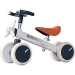 Çocuk Denge Arabası 1-3 Yaş Bebek ve Küçük Çocuk Yürüyüşü Pedalsız Kayma Yo-Yo Arabası Çocuk Dört Tekerlekli (Yurt Dışından) - Mavi