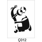 Çocuk Desen Stencil Şablon (15x20) Ç-012