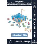 Çocuk El-Göz Koordinasyonu Parça Bütün Ilişkisi Eğlenceli Havuzlu Ahşap Manyetik Balık Tutma Oyunu - 1