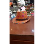 Çocuk Fötr Şapka Unisex Model Renkli Yazlık Paper İplik 50 Cm