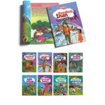 Çocuk Gezegeni 4+ Yaş Değerler Eğitimi Seti 8 Adet Dergi Boy Kitap