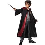 Çocuk Harry Potter Gryffindor Cübbe Çocuk Boy - Harry Potter Kostümü 5-6 Yaş