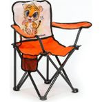 Çocuk Katlanır Kamp Sandalyesi (4 Adet) - 6456 Ecorce Tube Marron - Polyester