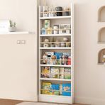 Çocuk Kitaplığı - Duvara Monte 3/4/5/6 Katlı Kitaplık, Çocuk Odası için, Yerden Tasarruflu Tasarım, Damping Önleyici Güvenlik, Oyuncaklar, CD'ler ve Kitaplar için İdeal, Ev ve Oturma Odası için