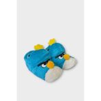 Çocuk Kızgın Ördek Figürlü Unisex Panduf Mavi