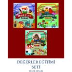 Çocuk Masal ve Öykü Kitapları Değerler Eğitimi 3’lü Set - Dilek Cesur 6-8 Yaş Çocuklar
