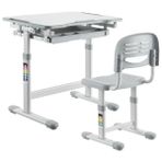 Çocuk Mobilyaları Digitus Ayarlanabilir Ergonomik Çoçuk Aktivite Masası (3-10 Yaş Gri Renk) - Renkli
