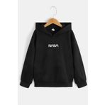Çocuk Nasa Baskılı Sweatshirt