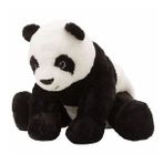 Çocuk Peluş Oyuncak Panda Ikea Siyah-beyaz 30 Cm
