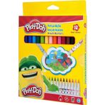 Çocuk Play-Doh Fırça Uçlu Keçeli Kalem 12'li