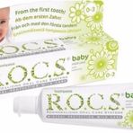 Çocuk R.O.C.S.Baby Diş Macunu 0-3 Yaş 35 ml Papatya