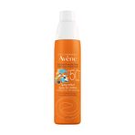 Çocuk Sprey Güneş Kremi SPF 50+ Vücut için Yüksek Koruma Sağlayan Hassas Güneş Kremi 200 ml