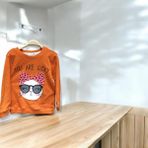 Çocuk Sweatshirt 2-5 Yaş Arası - 4 - 5 Yaş - 04K-Turuncu