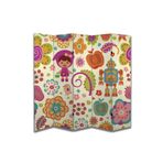 Çocuk Temalı Özel Tasarım Paravan Room Divider PRV1121, 180 x 180