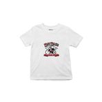 Çocuk Tişört Rat Race Vintage Retro Cartoon Mouse On Motorcycle Beyaz 9-10 Yaş