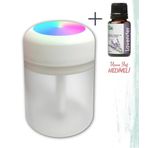 Çocuk ve bebek odaları için hava nemlendirici buhar makinası Işıklı gece lambası humidifer difüzör
