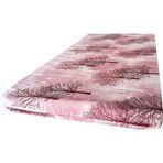 Çocuk Yatağı 60X120X6 cm Vip Oyun Parkı Sünger Yatak Bebek Yatağı-Pembe Ağaç - Çok Renkli - 60 x 120 cm