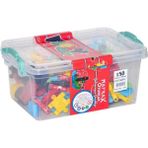 Çocuk Zeka Oyunu Flexy Tangles 150 Plastik Kutuda