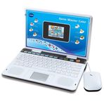 Çocuklar, Ekran, için VTech Genio Usta İki Dilli Dizüstü İspanyolca ve İngilizce, Mavi (80-133847), 180 Etkinlikleri ile (3480-133847) Kelime Bilgisi, Matematik, Fen öğretir