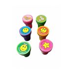 Çocuklar İçin 2'Li Mühür Baskı Seti Emoji Çiçek Kalem Başlığı