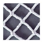Çocuklar için Açık Hava Tırmanma Güvenlik Ağı - 4 x 4 m (13 x 13 ft) Koruyucu Ağ Bariyeri 5 cm Izgara Boyutu Bahçe Oyun ve Tırmanma Aktiviteleri için İdeal Dayanıklı ve Güvenli