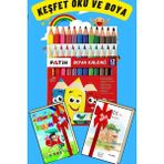 Çocuklar Için Boyama Kitabı+Hikaye