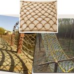 Çocuklar için Dayanıklı Tırmanma Ağı, 3 x 7 m - Dış Mekan için Sağlam Halat, Ağaç Evleri, Oyun Parkları, Güvenli Kuş Eğitimi için İdeal, Özelleştirilebilir Boyut,