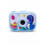 Çocuklar İçin Dijital Kamera Mini Pembe Unicorn Tasarım, Fotoğraf ve Video Çekimi, Taşınabilir Oyuncak Kamera, Hediyelik Çocuk Fotoğraf Makinesi (Mavi)