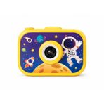 Çocuklar İçin Dijital Kamera Mini Unicorn Tasarım, Fotoğraf ve Video Çekimi, Taşınabilir Oyuncak Kamera, Hediyelik Çocuk Fotoğraf Makinesi (Sarı)