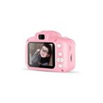 Çocuklar İçin Eğitici Mini Kamera Dijital Fotoğraf Makinesi En Son Versiyon CMR9 (Pembe)