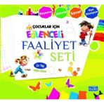Çocuklar İçin Eğlenceli Faaliyet Seti Yeşil Kitap 3 Yaş Üzeri