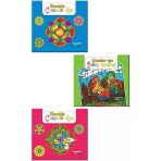 Çocuklar Için Eğlenceli Huzurlu Mandala Boyama Defteri Erkek/Kız Çocuközel Seri Kişisel Gelişim Kitabı Öğretici Desenli Kitap Büyük Boy Boyama Kitabı (Şifreli Boyama)