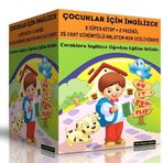 Çocuklar İçin İngilizce Eğitim Seti (3 Kitap + 25 Saat Anlatım) - Enine Boyuna Eğitim