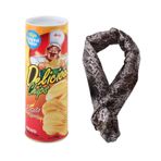 Çocuklar için Kutuda Yılan Şakası,Yılan Şakası | Patates Cipsi Atıştırmalıkları Sürpriz Olabilir,Jump Spring Oyuncağı, Cadılar Bayramı Şaka Oyuncakları, 1 Nisan Şaka Günü ve Cadılar Bayramı Partisi iç