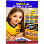 Çocuklar İçin Mandala Boyama Kitap Seti (2 Kitap)
