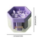 Çocuklar Için Mor Popsicle Maker Aile Dostu Tasarım Çok Fonksiyonlu Buz Kovaları Peynir Çubukları, Yoğurt Için Dondurmalar Maker Kalıp (Yurt Dışından) - Ice Cream Sticks - Renkli
