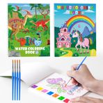 Çocuklar için Parti Hediyeleri Yaş 4-8 2 Paket Su ile Boya Çocuklar için Boyama Kitapları Goodie Çantalar Yeni Yürümeye Başlayan Çocuklar için Doldurucular Erkek Kız Doğum Günü Hediyesi Boya 3-5 Çocuk