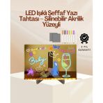 Çocuklar Için Renkli LED Mesaj Tahtası – Neon Kalemli, Eğlenceli ve Yaratıcı Yazı Panosu