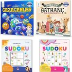 Çocuklar İçin Satranç - Meraklı Gezegenler - Sudoku 1-2