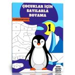 Cocuklar Icin Sayilarla Boyama Kitabi-1 (2-6 Yas)