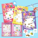 Çocuklar için Sudoku 3'lü SET - Seviye 1-2-3 3 Kitap