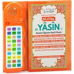 Çocuklar İçin Sure Dua Öğreten Cihaz Sesli Yasini Şerif Kitabı Turuncu