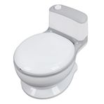 Çocuklar Lazımlık Eğitimi Koltuğu, Ayarlanabilir Çocuk Tuvalet Ergonomik Taşınabilir Kolay Temizlik Seyahat Için Rahat (GRAY)